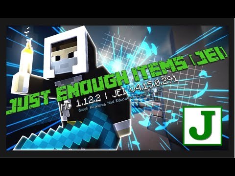 Just Enough Items 1.12.2 (Mod Education) - YouTube