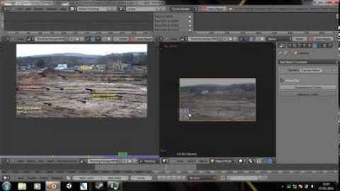 Tracking in Blender - Part 2 - Camera tracking