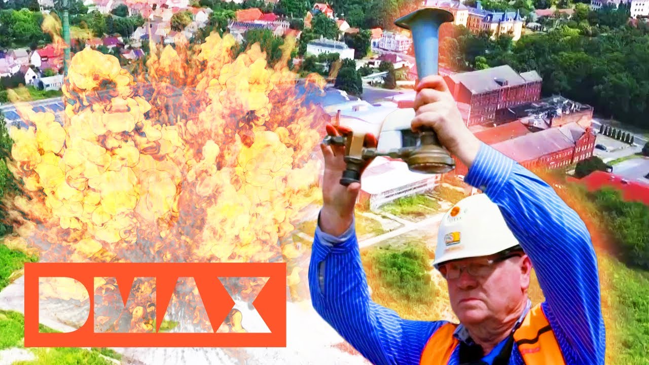 Adé, Porzellanfabrik: Schornstein-Sprengung nach 140 Jahren | Helden des Abbruchs | DMAX Deutschland