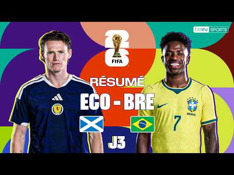 Résumé Écosse vs Brésil