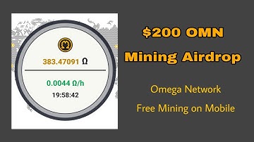 Earn Free $200 with OMN Mining Airdrop |Omega Network Mining App |  Free Airdrop | #airdrop