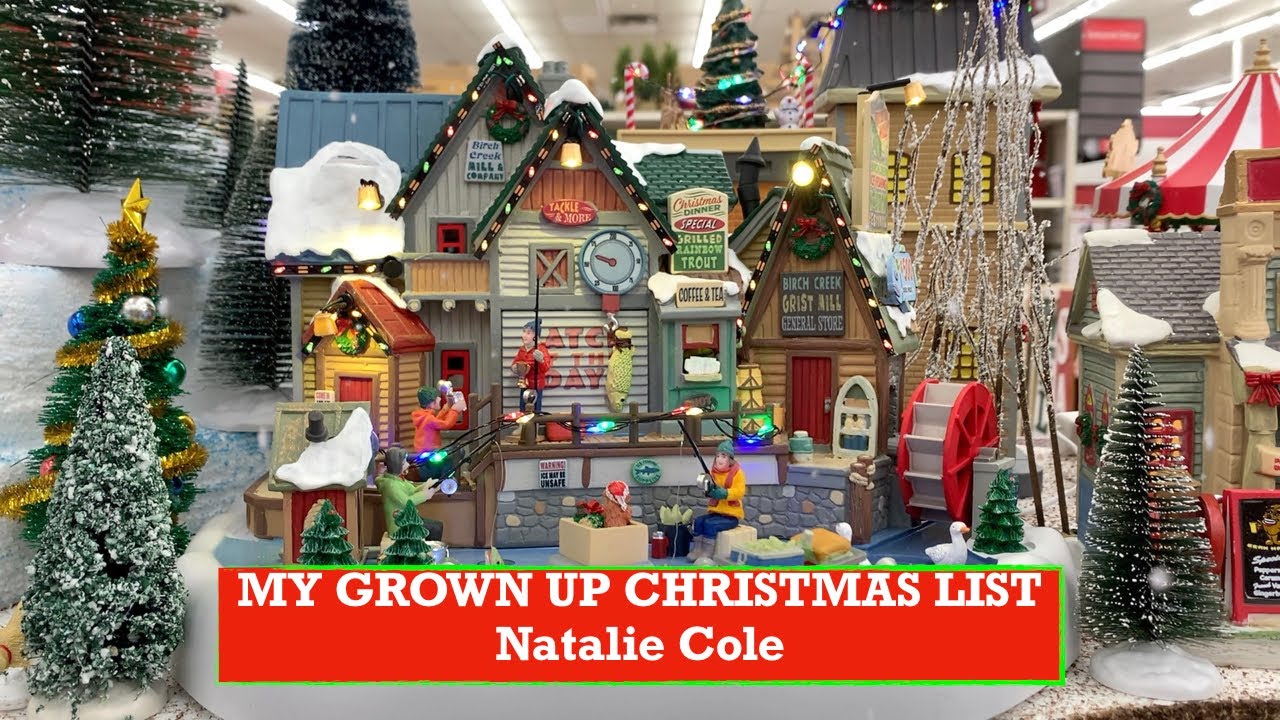 My Grown Up Christmas List Natalie Cole Lyrics YouTube My grown up christmas list natalie cole lyrics youtube