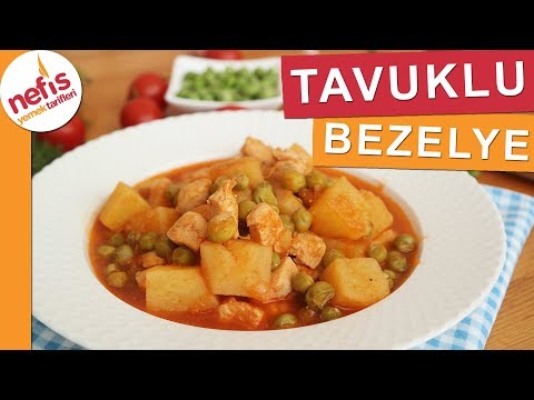 Tavuklu Bezelye Yemeği - Anne yemeği lezzetinde - Nefis Yemek Tarifleri