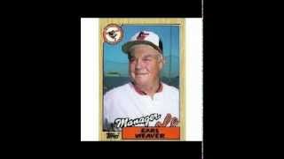 Earl Weaver Tells Me Why He Loved the 3-Run Homer