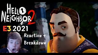 Hello Neighbor 2 E3 Trailer Reaction + Breakdown
