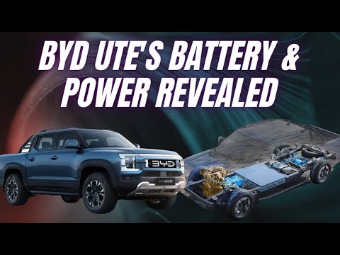 BYD Shark pickup's Blade battery, power and range revealed