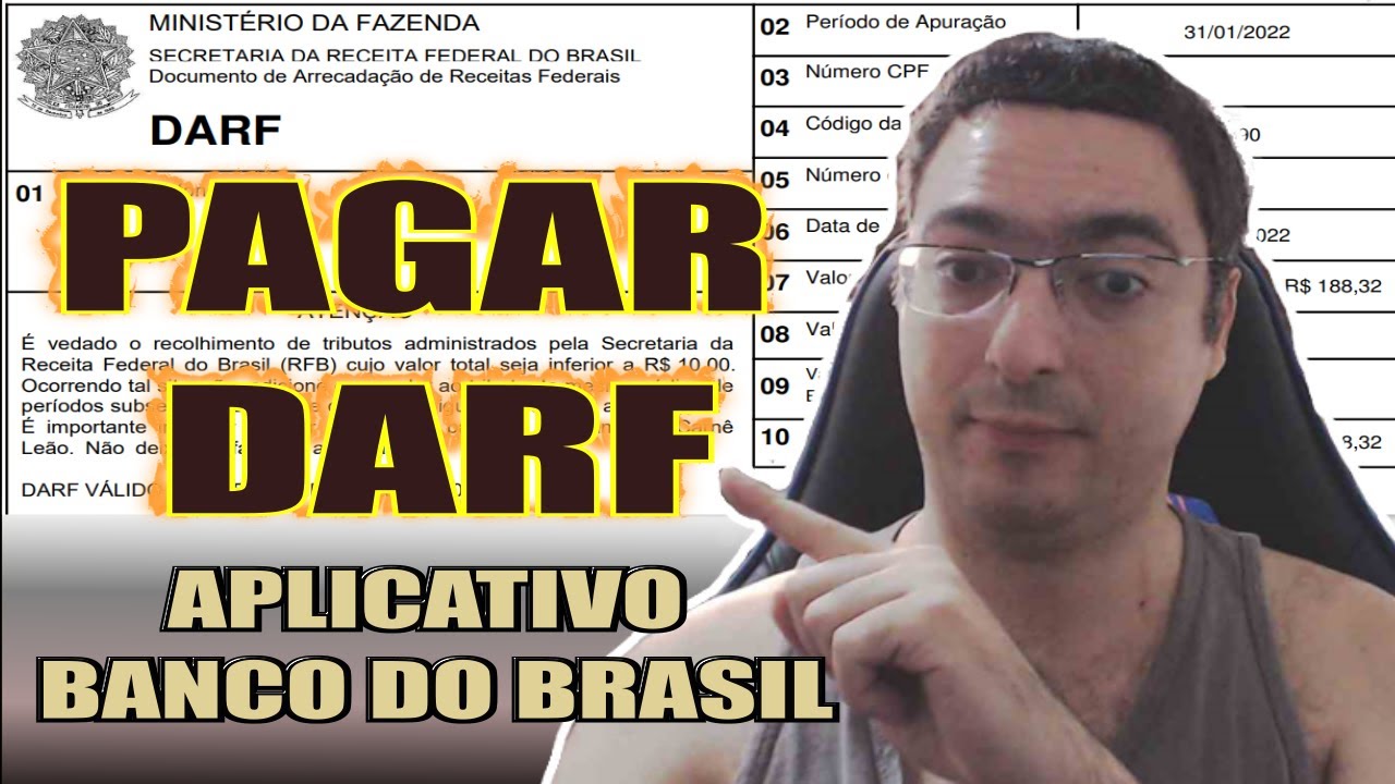 Como PAGAR DARF Pelo Aplicativo Banco Do Brasil SEM C DIGO DE BARRAS 