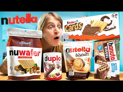 Пробуем NUTELLA из других стран!