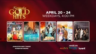 Kapamilya Channel 24/7 HD | Kapamilya Gold Hits Triple Movie April 20-24, 2026 Teaser