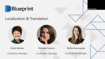 Blueprint Localization and Translation Webinar