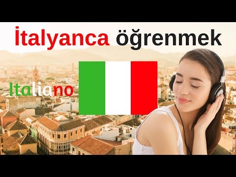 İtalyanca öğrenmek ||| En Önemli İtalyanca Kelime Öbekleri ve Kelimeler ||| Uykuda Öğrenme