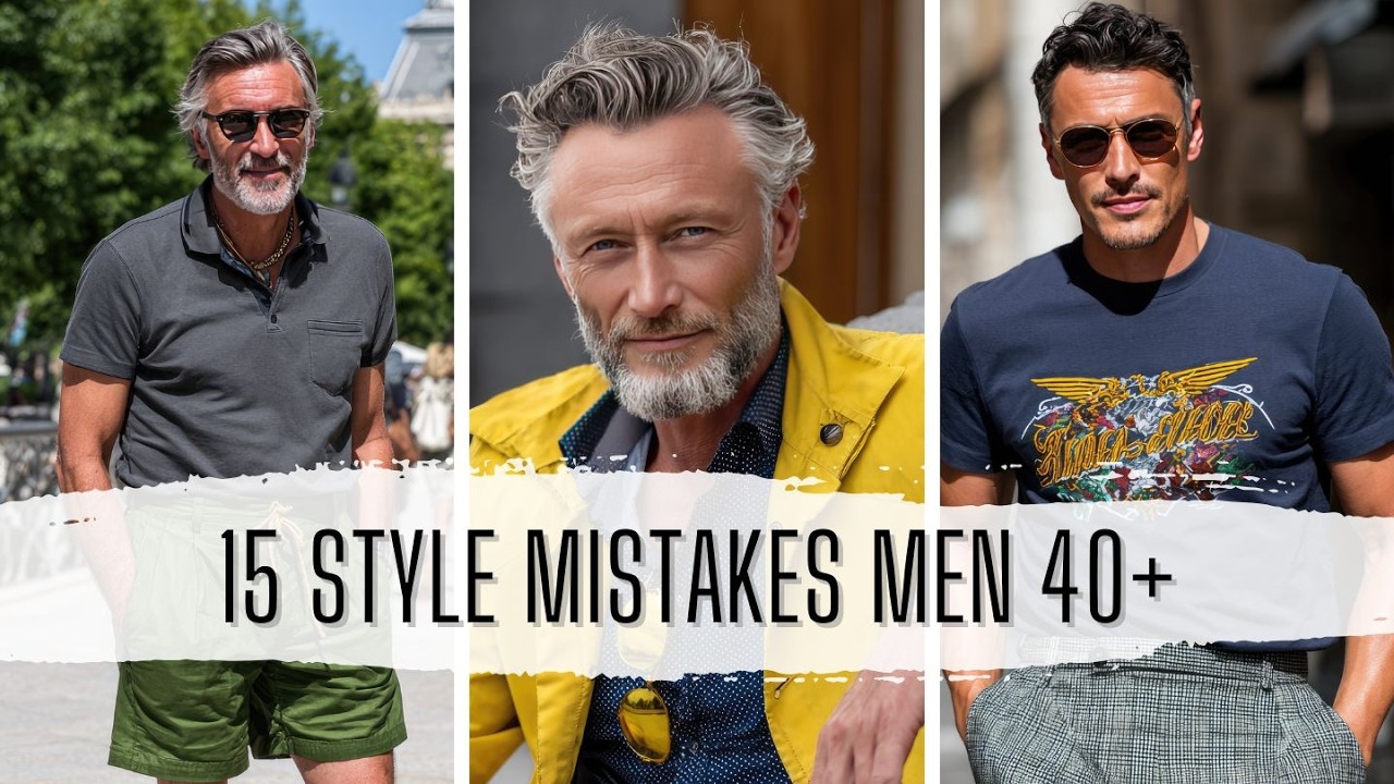 15 Casual Style Mistakes Every Man Over 40 Still Makes: 40+ Men's ...