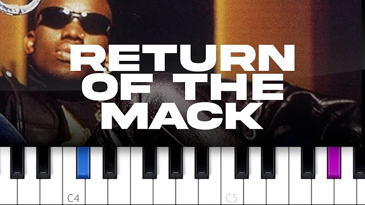 Return of the Mack Piano version - Piano performance video thumbnail