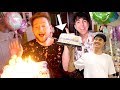 HIS FIRST SURPRISE BIRTHDAY PARTY!! (EMOTIONAL)