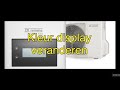 Elga Ace kleur display veranderen