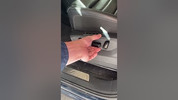 How to reset your seat memory settings on a VW #automobile #car #vw #atlas #volkswagen