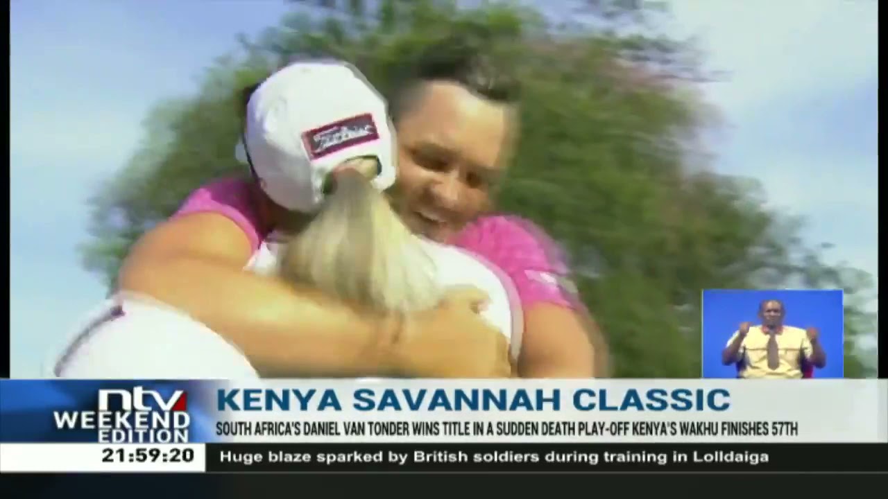 South Africa's Daniel van Tonder wins Kenya Savannah Classic title
