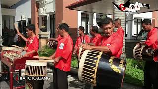 Tifa Totobuang musical instrument from Maluku