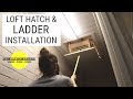 Installing a Wooden Loft Ladder and Hatch | The Carpenter's Daughter