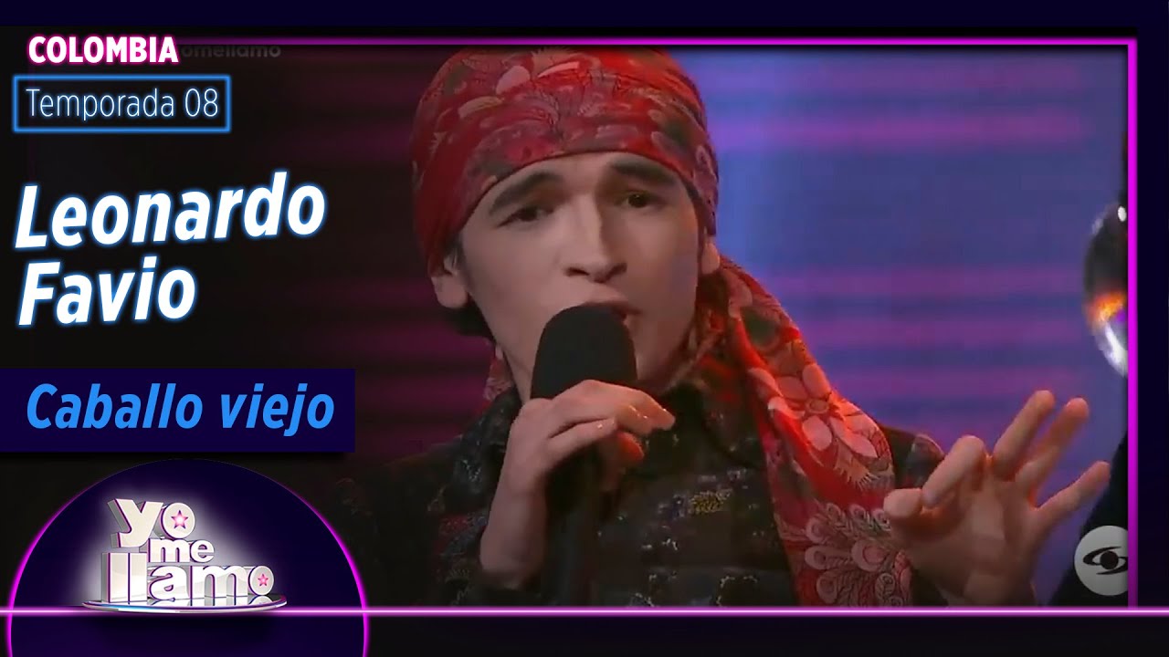 Imitador de Leonardo Favio ♫ Caballo viejo | Temp. 08 | YO ME LLAMO - YouTube