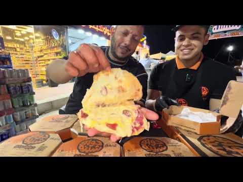 حواوشي بالكوارع و العكاوي و الحلالي عند حواوشنو