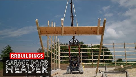 Building Strong OverHead Garage Door Headers: Farm Chains 3