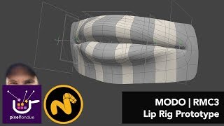 MODO | Rigging: Lip Rig Prototype