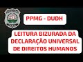 ⚖️ DUDH para Concurso da Polícia Penal MG | Leitura e Explicação Simples