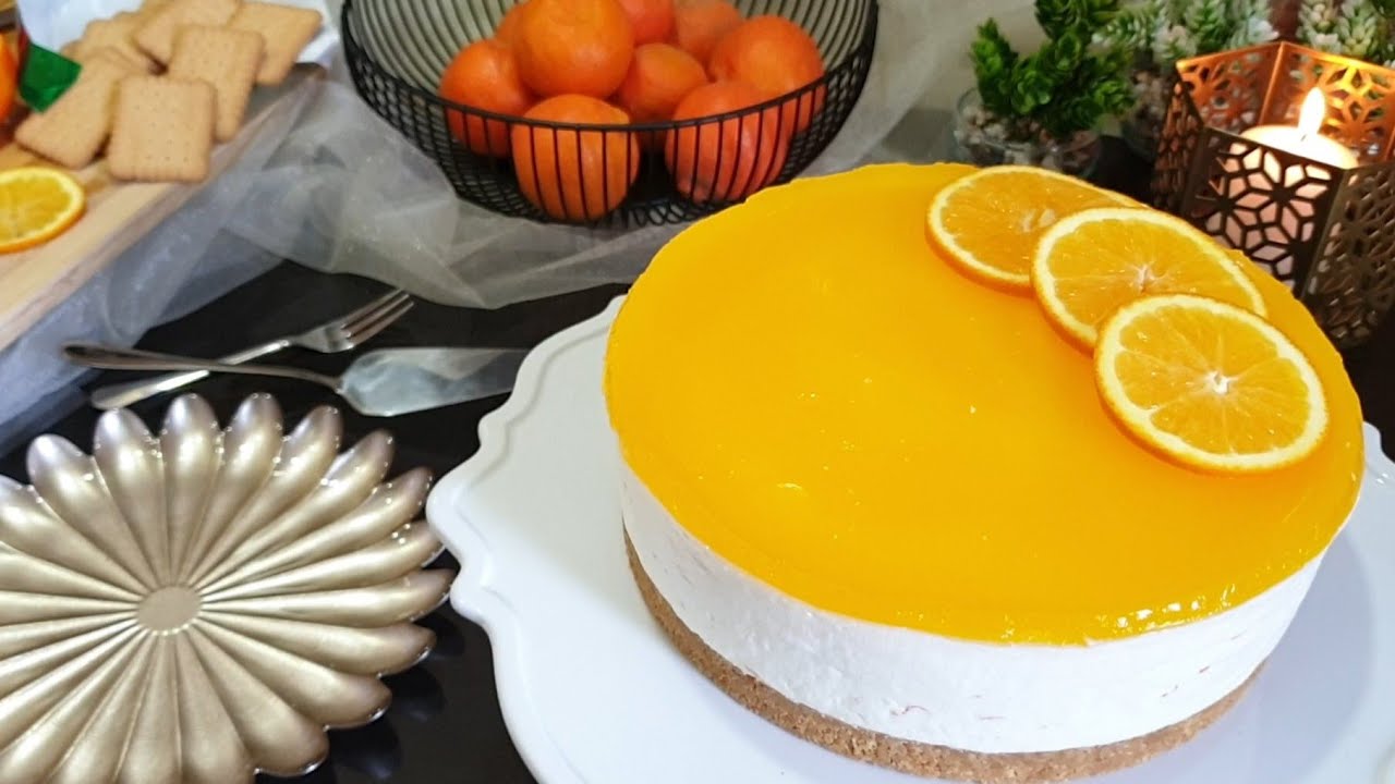 تحلية بدون فرن وبدون بيض وصفة لذييذة ومنعشة😋 شاركة معاكم فالفيديو منتج خديتو فعرض زوين #sheesecake