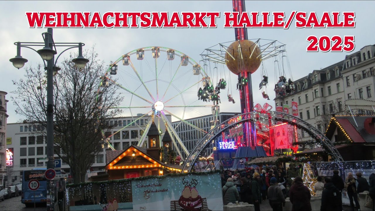 Weihnachtsmarkt Halle-Saale 2025: Der Weihnachtsmarkt mit einem ganz besonderen Feeling