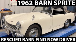 1962 Sprite From Barn to Driver