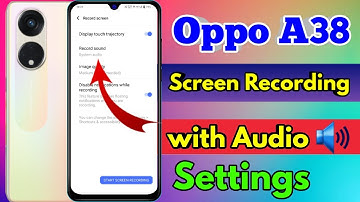 how to screen recording in oppo a38, oppo a38 screen recording with sound