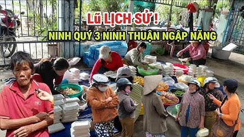 Ninh Quý 3 Tan Hoang Sau Lũ :Chuyến Đi Cứu Trợ Bà Con Cần Nhất tập 134 #cuutro 