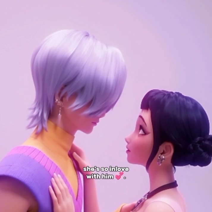 They're so cute together 🥺💓 #zoestery #kpop #kpopdemonhunters #shorts#cute#edit#movie#love #sajaboys