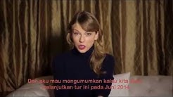Taylor Swift konser RED Tour Asia di Indonesia!  - Durasi: 0:42. 