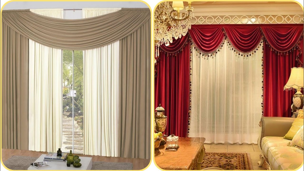 Home Decor Elegant Curtain Designs 2023 Stylish Living Room Window