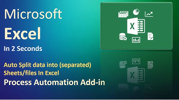How to split data into multiple separated Worksheets in Excel