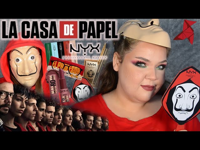 TESTING THE NEW NYX COSMETICS COLLAB WITH LA CASA DE PAPEL (MONEY HEIST) -  NAH OR YAAAH? - YouTube