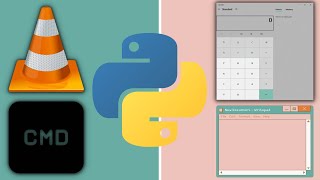 1/2 | How to run/open any application using Python | Automation | Beginners | Tutorials screenshot 4