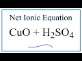 Ionic Equations and Reactions