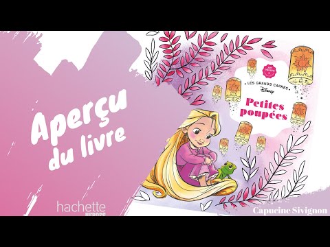 APERÇU - Petites Poupées Disney - coloriages Hachette Heroes