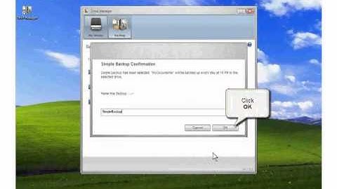 FreeAgent Desktop 1.5: Creating a Simple Backup for Windows XP.