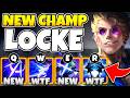 NEW CHAMP LOCKE IS THE COOLEST CHAMPION IN YEARS! AN AP ASSASSIN WHO INFINITELY SCALES?!