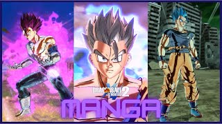 CAC All DBS Manga EPIC Transformations/Awoken Skills - Dragon Ball Xenoverse 2 Mods