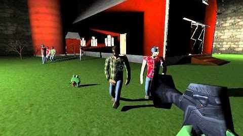 Doom 3 Mod : Duck Nukem 4 Feathers (Gameplay) part 1