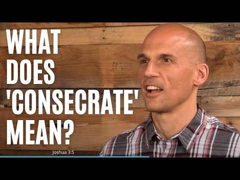 Video: Ce înseamnă consacrarea?