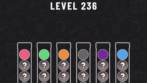 Ball Sort Puzzle Level 236 #ballsortpuzzle #ballsortpuzzlegameplay #puzzlegame #mobilegames