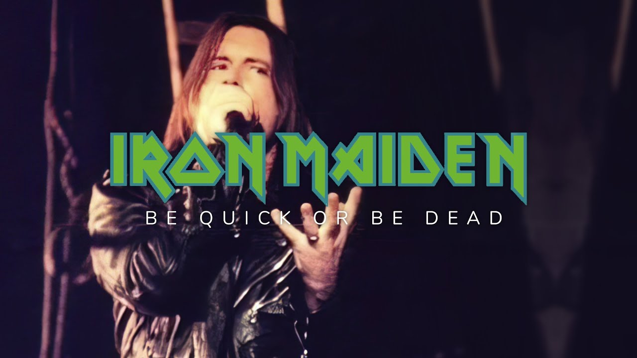 Iron Maiden Be Quick Or Be Dead (Raising Hell Remastered) 4K 60fps