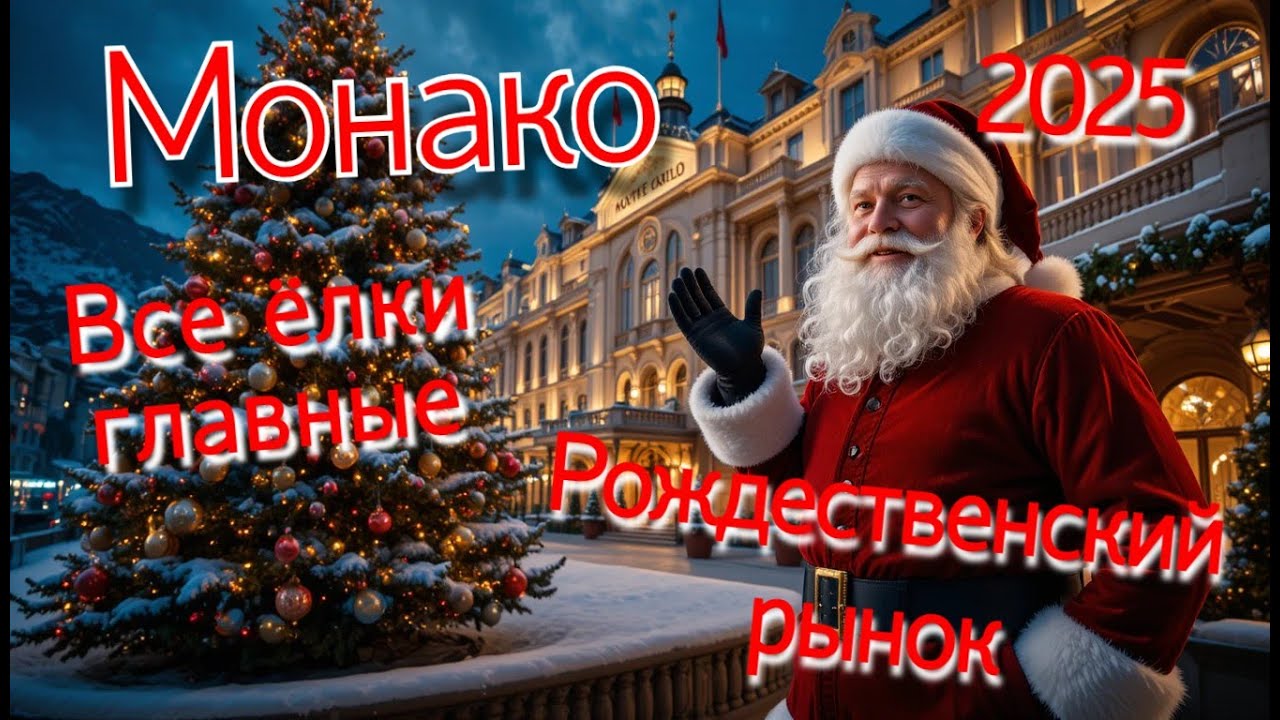Монако - Рождество / такую сказку нельзя забыть и нельзя пропустить