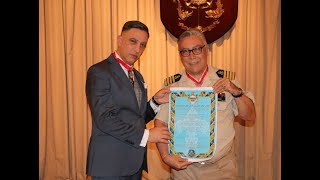 Concesión de la Orden de la Flor de Lis al Prefecto Mayor D. Luis Alberto Tancredi